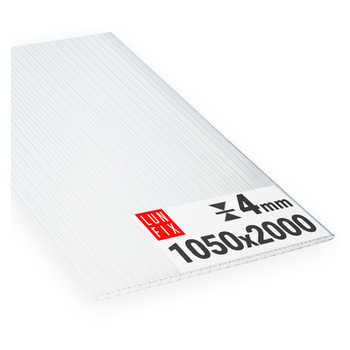 Poliwęglan komor 4,0*2100*6000=>1050x2000 (1szt.)