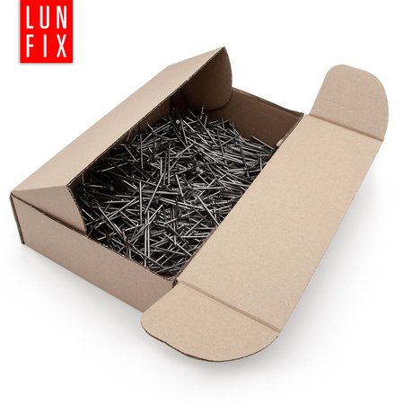 Gwoździe budowlane 1,2x25 mm 1 cal czarne 1kg