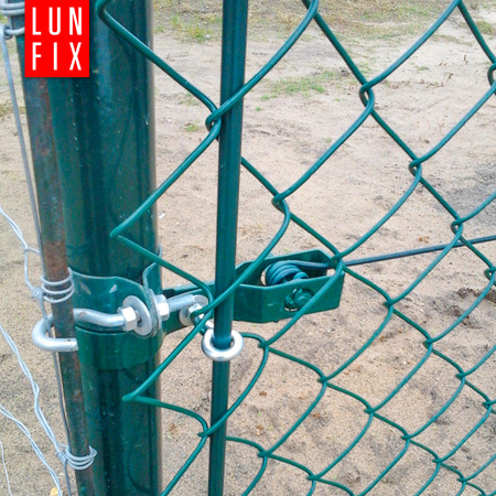 Pręt naciągowy fi8x1550 zielony PCV (1szt.)