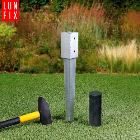 Wbijak do podstawy słupa 180x89 mm 1szt.