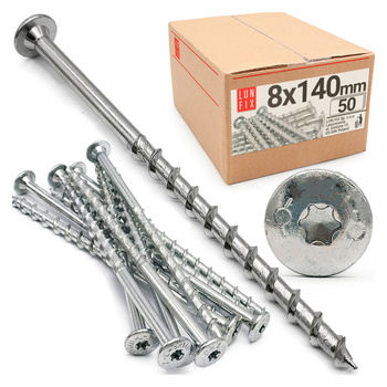 Wkret do gazobetonu talerz 08x140 (50szt.)