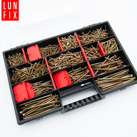 Zestaw Wkretów 007 hartow.ch duży +bit (770szt.)