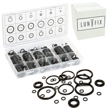 Gumowe uszczelki ZESTAW D3-22 mm ,279 szt 47598