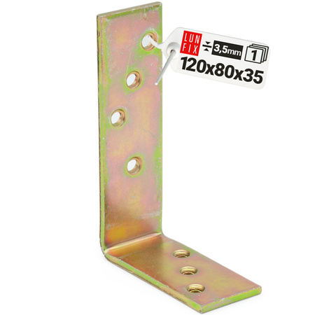 KB2 katownik belki szeroki 120x80x35x3,5 (1szt.)