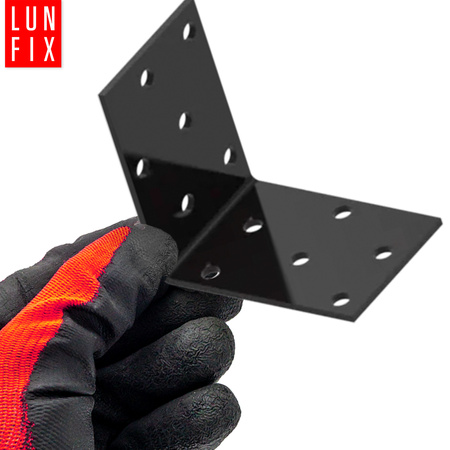 Kątownik montażowy czarny 60x60x40x2 1szt.