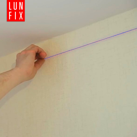 Sznur traserski + kreda sznurek budowlany zwijany