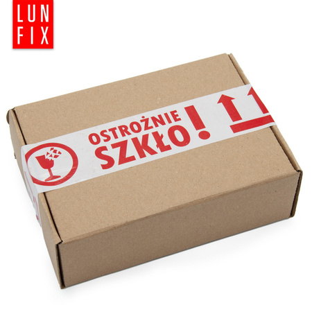 Taśma pakowa "ostrożnie szkło" 48mm/50mb