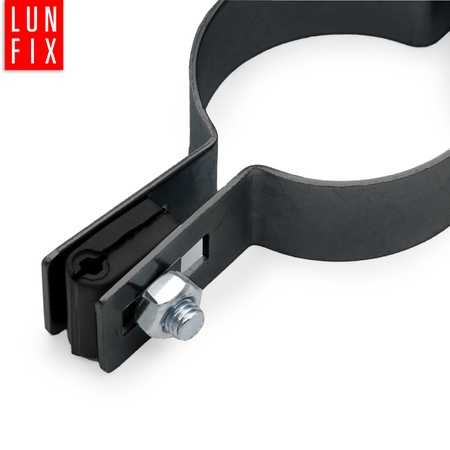 Obejma pośrednia fi42 mm grafitowa komplet