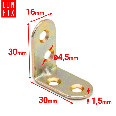 KR3 katownik krzeslowy 30x30x16x1,5 (4 szt.)