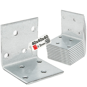 Kątownik szeroki 40x40x40x2,0 KS2 10szt.
