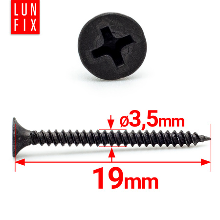 Wkret 009 do plyt g-k met 3,5x019 (1000 szt)