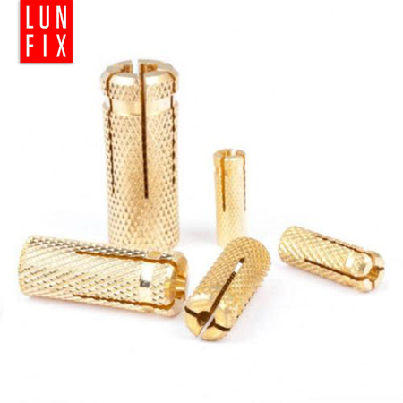 Tuleja mosiężna M08 rozporowa (10szt.)