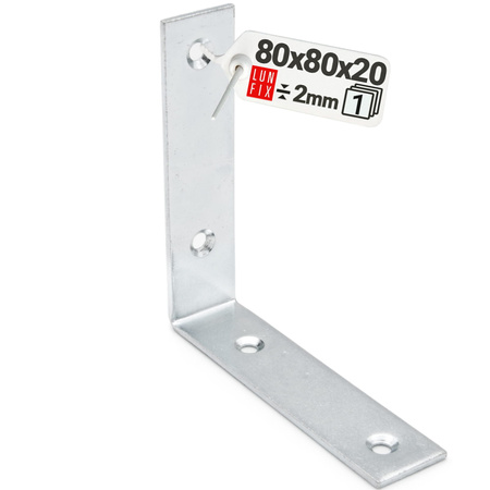 KW6 Katownik waski 80x80x20x2,0 (1szt.)