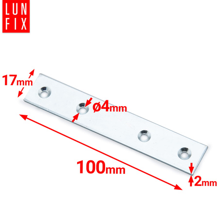 LW4 Lacznik waski 100x17x2 (1szt.)