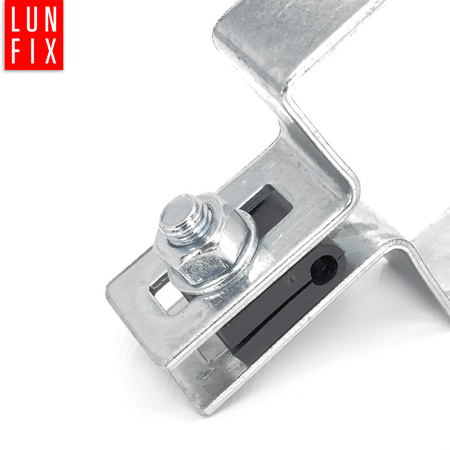 Obejma końcowa początkowa 60x60 mm ocynkowana zestaw