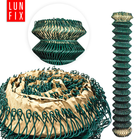 Siatka plec 50*50mm fi 2,5 zielon h=200cm (25mb)