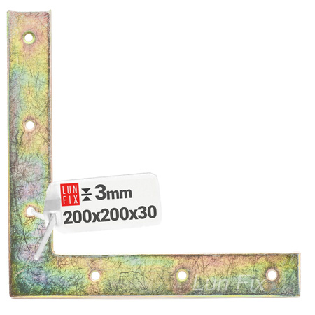 Narożnik montażowy 200x200x30x3 NA2 1szt.