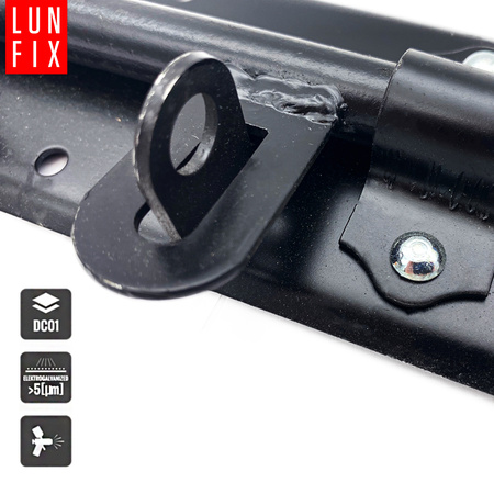 Zasuwa rączk drew 280x80 czar.PRAWA WRK280C (1szt)