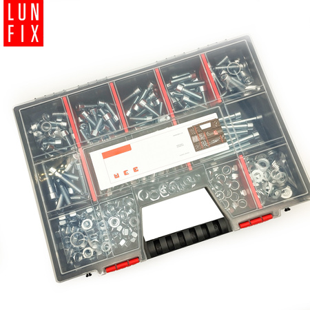 390 stück Sortiment Satz Zylinderkopfschrauben Muttern Unterlegscheiben M6 450 stück Sortiment Satz Zylinderkopfschrauben Muttern Unterlegscheiben M10