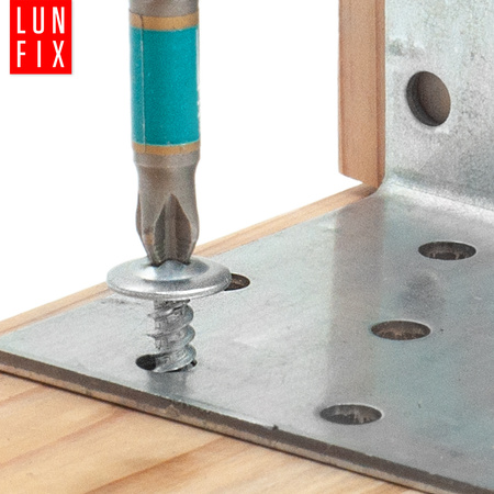 Wkręty samogwintujące 4,2x19mm z łbem podkładkowym do metalu WPC 100szt.