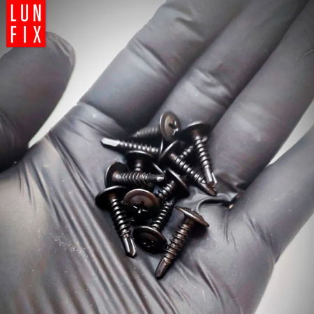 Wkręty samowiercące do metalu 4,2x13 fosfatowane 1000szt.