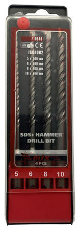 Wiertło beton 4szt 5-6-8-10 SDS 710949 (1op.)