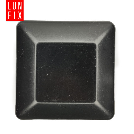 Nasadka na słupek 60x60 mm czarna daszek 10szt.