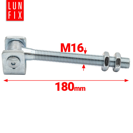 ZRW16 Zawias regul dlugi M16x180mm (1szt.)