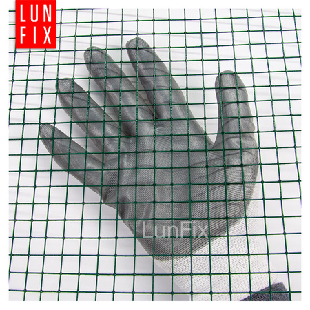 Siatka rabatowa 13x13 metalowa powlekana gr. 1,2mm zielona h1m 25m