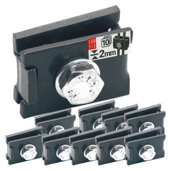 Złączka typu "L" grafit 6X20 mm (10szt.)