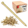 Gwoździe stolarskie 1,8x60mm żółte ocynkowane DIN1152 5kg