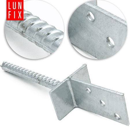 Podstawa słupa wpuszczana beton T 60mm (1szt.)