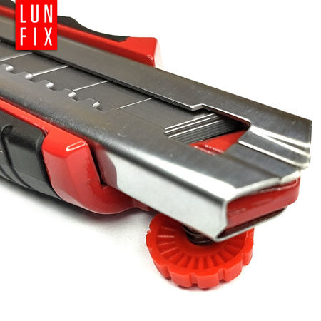 Nóż łamany 18mm premium met 5 ostrzy (1szt.)