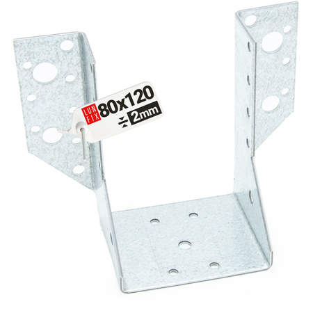 WB80 Wieszak belki 80x120 mm (1szt.)