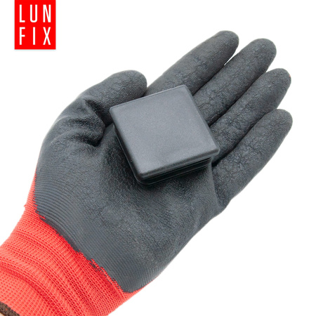 Zaślepka kwadrat czarna ZK 50x50 /CZ (10 szt.)