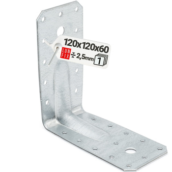 KP12 katownik z przetlocz. 120x120x60x2,5 1szt
