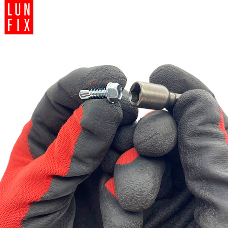 Wkręty samowiercące 5,5x120 łeb 6-kątny DIN7504 ocynk 250szt.