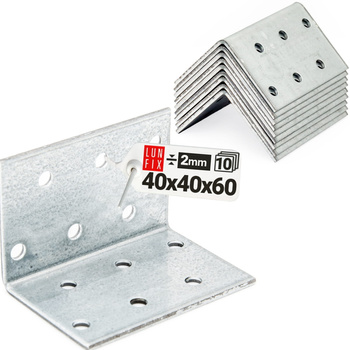 KM2 katownik montazowy 40x40x60x2,0 (10 szt.)