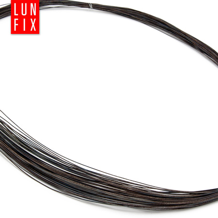 Drut czarny zarzony (miekki) d/1.2mm 5kg (1rol.)