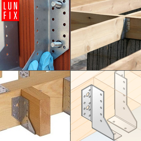 Wieszak belki 28x130 mm dzielony łącznik PRAWY + LEWY