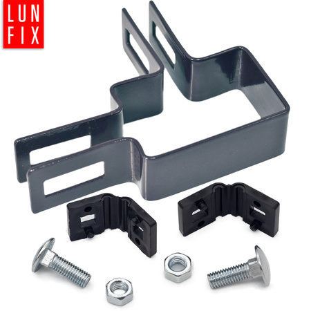 OBEJMA 40x60 narozna grafit komplet (1kpl.)