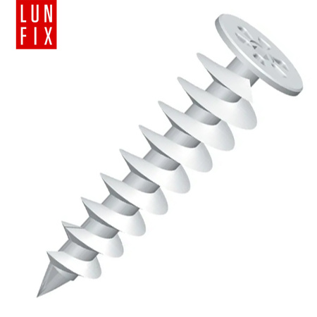 Kołek wkręcany do styropianu 90mm ślimak 10szt.