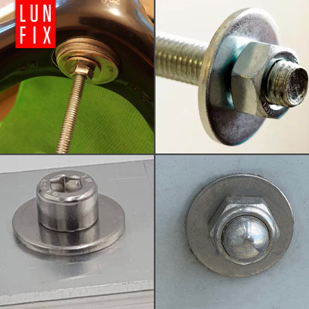 Podkładka okragla Pow ZN DIN9021 M06 (1kg)