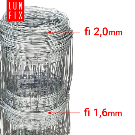 Siatka lesna 120/9/30 50mb h1,2+SKOBLE 100s (1kpl)