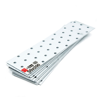Płytka perforowana 50x200x2 łącznik ciesielski płaski 10szt.