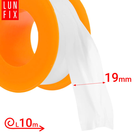 Taśma uszczelniające do gwintów 19mm 10m 10szt.