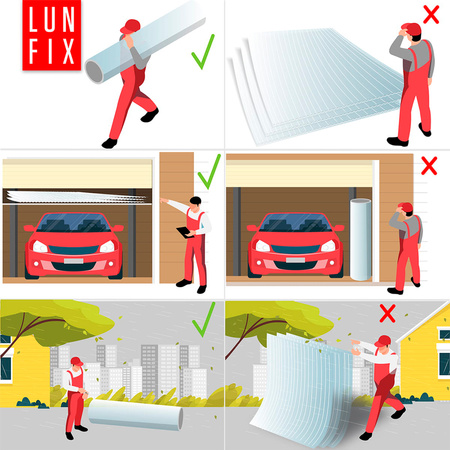 Konstr. stal. LUN FIX GARDEN 2,8x10m 20x40mm