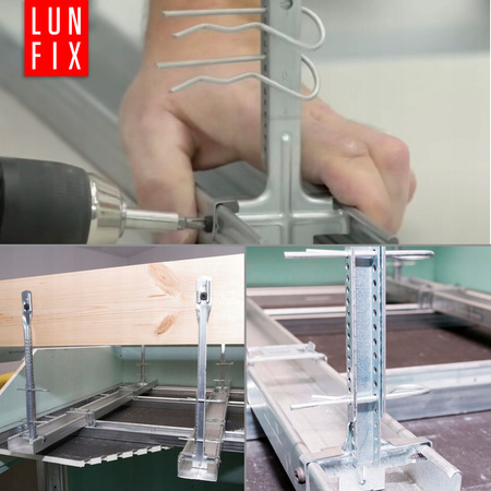 Klamra do wieszaka noniusza zatyczka 100szt.