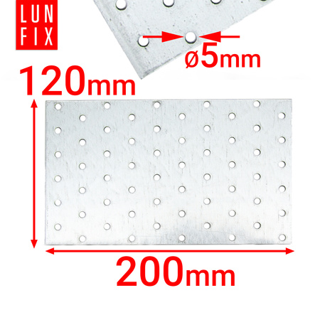 PŁYTKA PERFOROWANA OC 120x200 (1szt.)