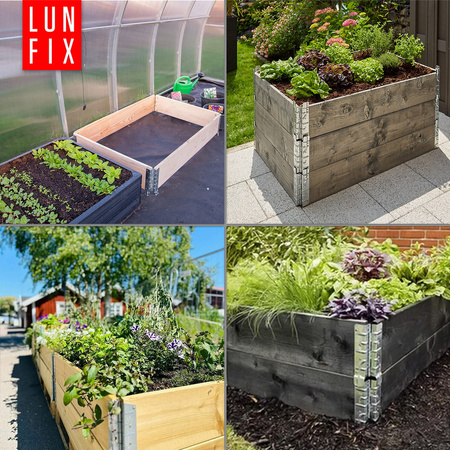 Grządka nadstawka paletowa 1200x800x200mm (1szt.)